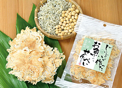 お魚せんべい 大豆ちりめん DAZ-1