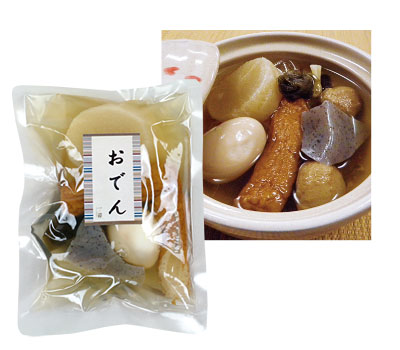 国産原料の「おでん」